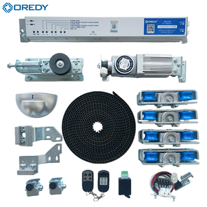 OREDY ORD-150 호텔용 모던 자동 슬라이딩 유리문 개폐기 (DC 브러시리스 모터 및 도어 센서, 알루미늄 합금) - Product Image 1