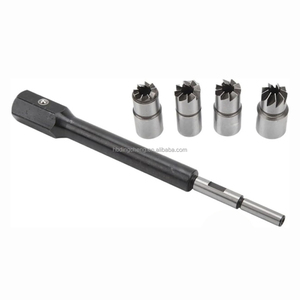 Juego de herramientas de reparación de inyector diésel, limpiador de cortador de asiento de inyector diésel, 5 uds., para <span class=keywords><strong>mercedes</strong></span>-benz PSA Renault Bosch - Product Image 4