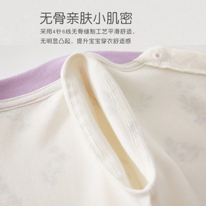 Conjunto de Dos Piezas de Algodón para Bebés Niñas, Ropa de Otoño de 6 Meses, Ropa Interior Térmica Transpirable, Categoría A - Product Image 3