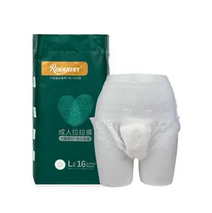 wholesale bamboo comfrey 3xlg adult diaper with color and cute