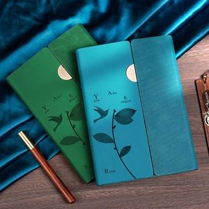 High Quality <b>A5</b> Size Office <b>Notepad</b> Top Grade Hardcover Meeting Notebook with Pen Holder - Product Image 6