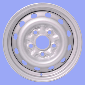 Roue en acier 14 pouces 14x 5.5j, 5 trous, 5x120mm, 40 jantes en argent - Product Image 1