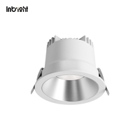 Plafonnier encastré LED pour hôtel, luminaire encastré en aluminium, éclairage LED encastré pour hôtel