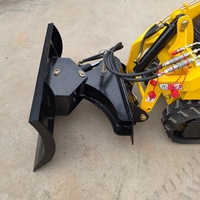 Accessoires de lame de bulldozer COUGARS pour mini-chargeuse sur pneus, chargeuse sur chenilles, chargeuse sur roues