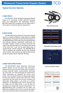 2026년 핫셀링 모델 초음파 경두개 도플러 혈류 분석기 (인체용) - Product Image 6