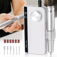 Machine de coupe-ongles à affichage Lcd 35000 tr/min avec perceuse perceuse à ongles rechargeable polisseuse à ongles UV501