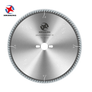 Hojas de sierra PCD (diamante) de alta precisión de 400 mm para sierra de mesa, para cortar pisos de madera - Product Image 1