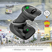 Scanner de documents portable sans fil ZEBRA DS2278 WW 1D 2D avec capteur CMOS USB, vitesse de numérisation de 30 pouces, garantie 1 an, en stock