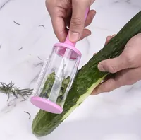 Keuken Gadgets 202 Multifunctionele Dual Purpose Makkelijk Schoon Vis Schaal Schraper Pomato Dunschiller Opslag Buis Dunschiller