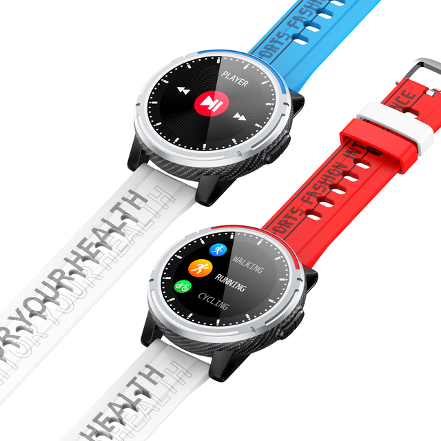 Smartwatch 2021 Newest Fashion Relojes Men Women Sports Waterproof Blue Red Heart Rate tracker Oxygen Smartwatch