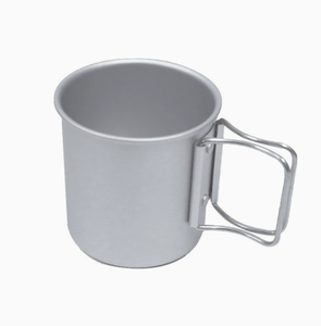 ถ้วยกาแฟ ถ้วยชา แก้วน้ำ แก้วน้ำพับได้ ถ้วยน้ำแบบพกพา อลูมิเนียมอัลลอยด์น้ำหนักเบาพิเศษ ถ้วยแคมป์ปิ้ง - Product Image 5