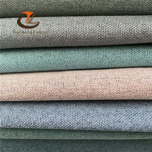 Tissu satiné occultant à chaud, vendu en gros, avec <span class=keywords><strong>film</strong></span> TPU noir et faux lin des deux côtés, pour filles - Product Image 1