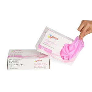 Gants en nitrile noir Examen médical jetable Sans latex Sans poudre Imperméable Léger et doux de qualité alimentaire Safer Medico - Product Image 3