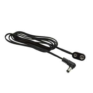 Кабель питания для гитарных педалей, с разъемом для батареи 9В на угловой штекер DC - Product Image 1