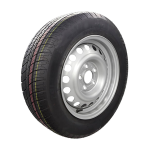 Pneu 195/50R13C et roues de <span class=keywords><strong>13</strong></span> <span class=keywords><strong>pouces</strong></span> pour <span class=keywords><strong>remorque</strong></span> Jantes de <span class=keywords><strong>remorque</strong></span> en acier 13X6J Jantes 5X112 - Product Image 3