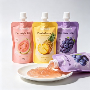 Gelatina Electrolítica en Bolsa con Boquilla, Sabores Frutales Surtidos, Bebible, Etiqueta Privada, Paquete Personalizado Disponible, Venta al Por Mayor - Product Image 2