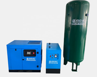 AA4C split type 7.5kw compresseur d'air à vis pompe à air source d'air dans l'atelier pompe de gonflage des pneus AA-SAC7.5/8