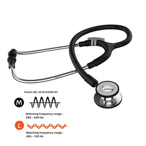 LEINAIKE Most Expensive Dual-frequency Noise Reduction Lightweight Adult Medical Stethoscope