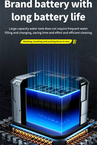 Hete Verkoop Natte En Droge Reiniging Apparatuur Pohir Zelfrijdende Reinigingsmachine Draadloze Compacte Elektrische Vloer Scrubber - Product Image 5