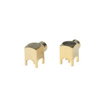 Connecteurs RF MCX-KWE, connecteurs coaxiaux, connecteur MCX à angle droit pour circuit imprimé