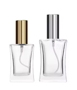 Vente chaude Vide Plat Carré Clair Atomiseur De Parfum 30ml 50ml 100ml Fine Brume Vaporisateur En Verre pour Parfum - Product Image 1