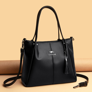 Sac à main tendance pour femme – Sacs à bandoulière très populaires en cuir PU de haute qualité – Sac bandoulière simple pour femme - Product Image 1
