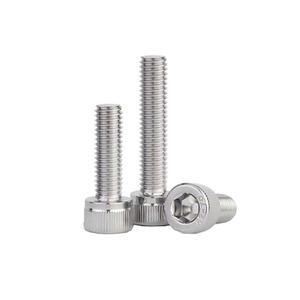 304 Stainless Steel Cylindrical Head Hex Socket Screw 1/4 Unc Grade 10.9 Construction Industry Use - Product Image 4