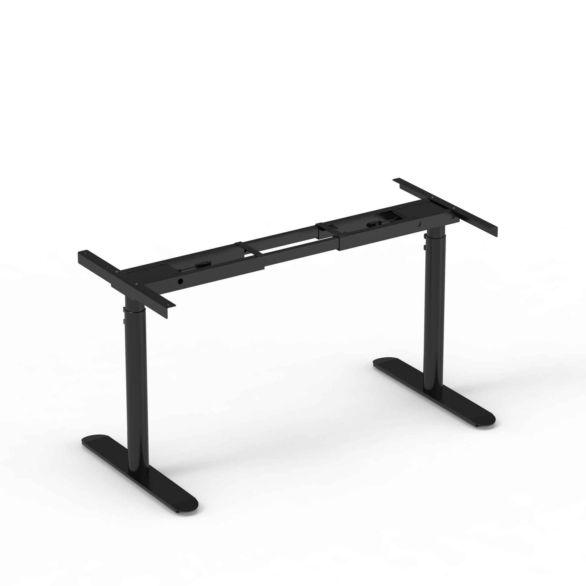 Black table frame (excluding tabletop)