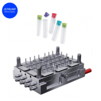 Moule d'injection plastique sur mesure haute précision pour conteneurs tubulaires, matériaux ABS/PP/PS, conception multi-cavités, par l'usine Canpu