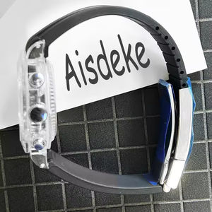 Montre de luxe OEM avec logo personnalisé, unisexe, à mouvement numérique, bracelet en silicone, cadran de 50 mm, résistance à l'eau 3 BAR - Product Image 5