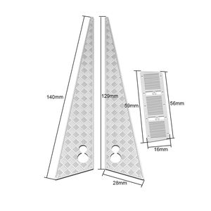 Couvercle de <span class=keywords><strong>moteur</strong></span> métallique super durable anti-skateboard 1/10 TRX6 TRX4 pour voiture RC Crawler 11g, pièces de rechange améliorées - Product Image 1