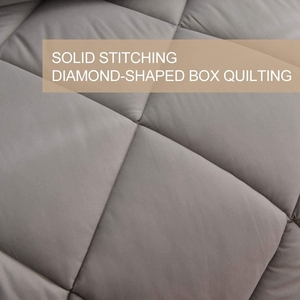 Ensemble de couette en velours à broderie colorée réversible, grande taille, avec boîte couture, king, pour <span class=keywords><strong>hôtel</strong></span> - Product Image 5