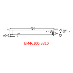 Medidor de Contornos Accretech EM46100 S310 de Acero, Fabricado en Japón - Product Image 1