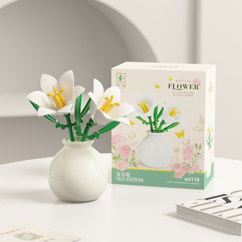 3178 arreglos florales de lirios