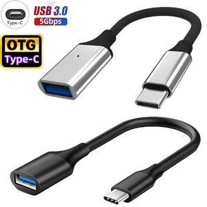 <span class=keywords><strong>Cable</strong></span> <span class=keywords><strong>OTG</strong></span> USB Tipo C de Aleación de Aluminio con LED, Adaptador Convertidor <span class=keywords><strong>OTG</strong></span> USB Tipo C Macho a USB 3.0 Hembra para Macbook, Samsung, Android, <span class=keywords><strong>iPhone</strong></span> - Product Image 1