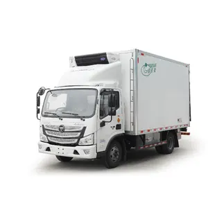 Foton 4x2 1吨冷冻箱卡车冷却厢式自动拣选冷藏车