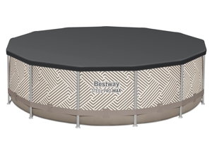 Ensemble de <span class=keywords><strong>piscine</strong></span> hors sol ronde <span class=keywords><strong>Bestway</strong></span> 561FY 561FX 561FXE <span class=keywords><strong>Steel</strong></span> <span class=keywords><strong>Pro</strong></span> <span class=keywords><strong>MAX</strong></span> avec auvent 3,96 m X 1,07 m - Product Image 3