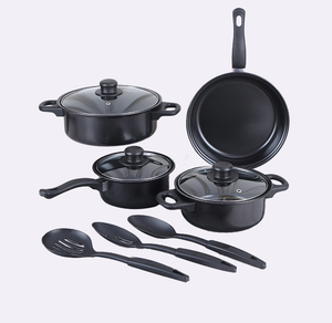 Đồ Nấu Nướng Tốt Nhất Bán Thép Không Gỉ Nồi Nhà Bếp Nấu Ăn Chậu Và Chảo Bề Mặt Kim Loại Pcs Xử Lý Tính Năng - Product Image 4