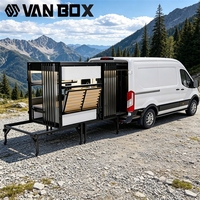 Kit de conversion de fourgonnette 4x4 en camping-car avec toit relevable pour les aventures tout-terrain