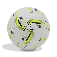 Ballon de football Welstar Neon Color taille 5, cousu à la machine, en cuir PVC 3,5 mm, pour entraînement de club.