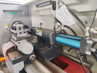 Tour CNC horizontal robuste CK6140 à broche unique, banc plat, taille personnalisée, système GSK