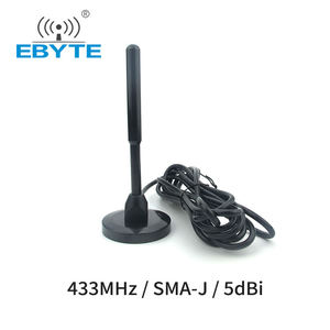 Antena Lora EBYTE TX433-TB-300 de 433mhz y 5dBi de Alta Ganancia, Antena Magnética de Goma 4G, Antena Inalámbrica con Ventosa - Product Image 3