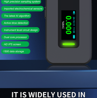 Alcootest à cellules à combustible haute précision, norme nationale, testeur électrochimique pour la détection de la conduite en état d'ivresse