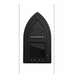 Bateau de pêche télécommandé RC 50x25x17cm avec GPS, retour en cas de panne de courant, en plastique noir, télécommande, capacité de charge de 4 kg, une seule cuve - Product Image 3