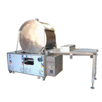 Machine à fabriquer des enveloppes de rouleaux de printemps entièrement automatique en acier inoxydable avec chauffage électrique/gaz et grande capacité