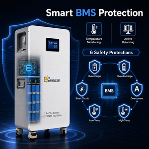 Batería LiFePO4 de 51.2V 314Ah 16kWh con WiFi, Monitoreo en la Nube, BMS Inteligente, 6000 Ciclos, Almacenamiento Solar para Casa Móvil, Stock en Polonia, UE - Product Image 2