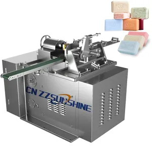 Laundry Bar Soap Making Machine Mini-toilet-soap-plodder Machine to Make Soaps in Handmade Bar Manufacturing Plant Provided