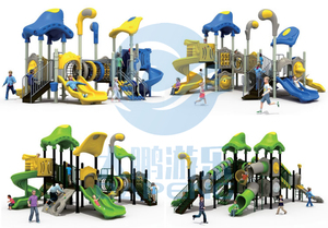 Toboggans de haute qualité pour aire de jeux extérieure, en plastique, série mini pour enfants, parc d'attractions, jeux pour enfants - Product Image 6