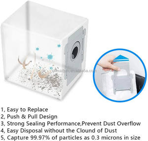 Brosse principale Brosse latérale Sac à poussière Filtre Hepa Aspirateur robotique Remplacement pour Irobots Roombas I7 I7 Plus I7 + E5 E6 E7 Pièces - Product Image 5