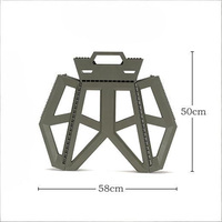 Tabouret de moto pliable multifonctionnel portable en PP, support pour véhicule tout-terrain